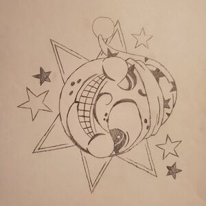 Sundrop/Moondrop drawing! Eclipse in Ruin DLC on FNaF Security Breach